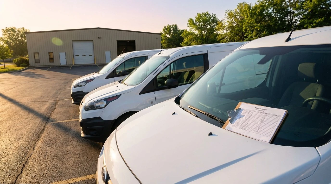Flotte de véhicules organisée — optimisation des tournées